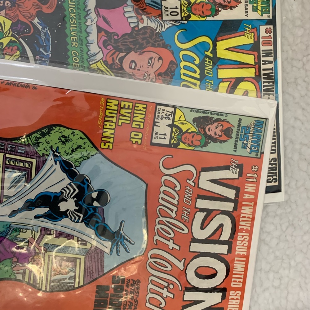 Vision And The Scarlet Witch comics 1-11